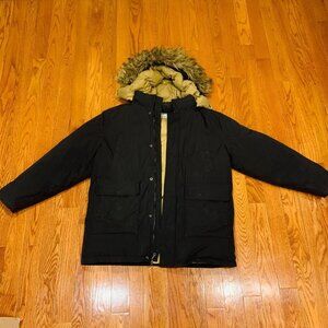 Schott NYC Snorkel Down Parka Jacket XL